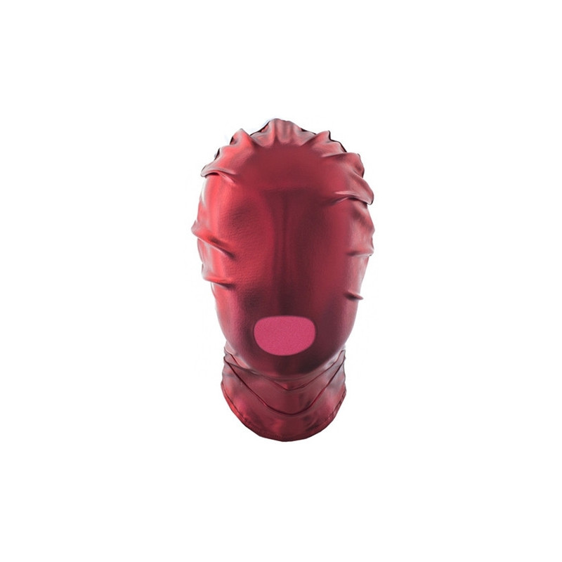 Generique Cagoule avec Ouverture Bouche Rouge